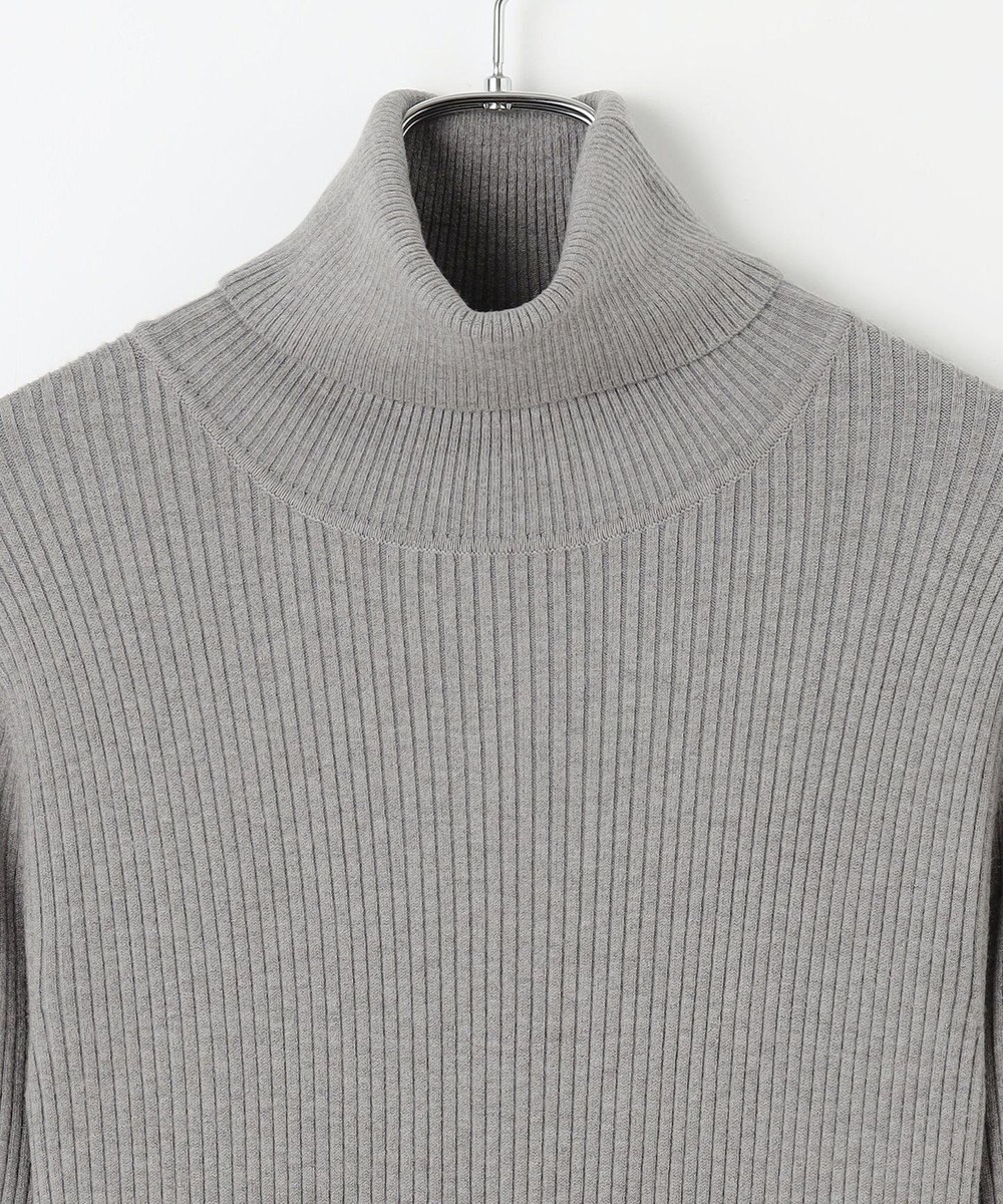 #Newans 【カシミヤ混】フィット＆フレアニットワンピース 