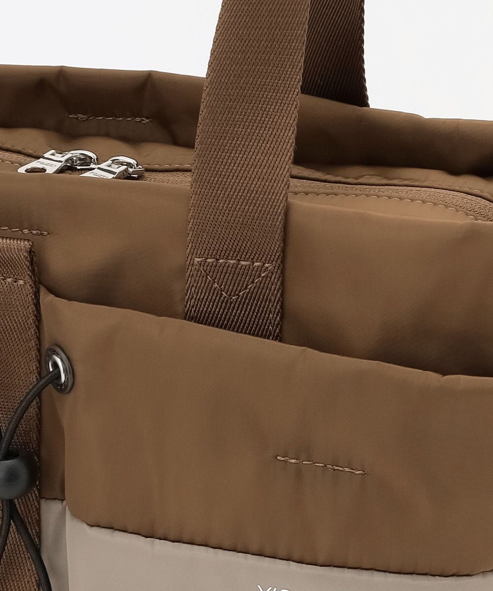 Y'SACCS ドローストリング コンビカラー2WAYトート 