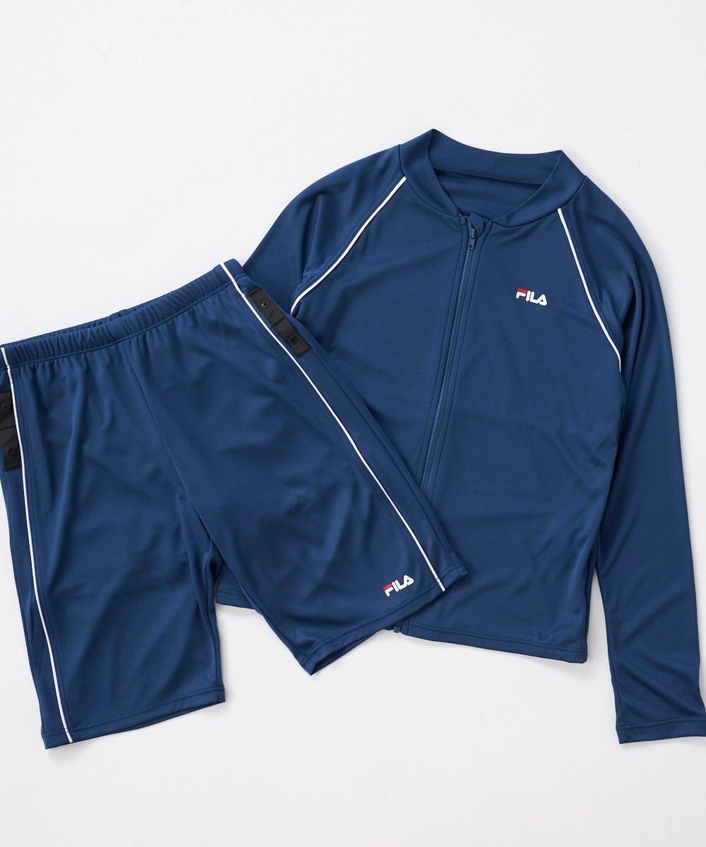 OP／FILA 【FILA】ジェンダーレスフルジップ水着 