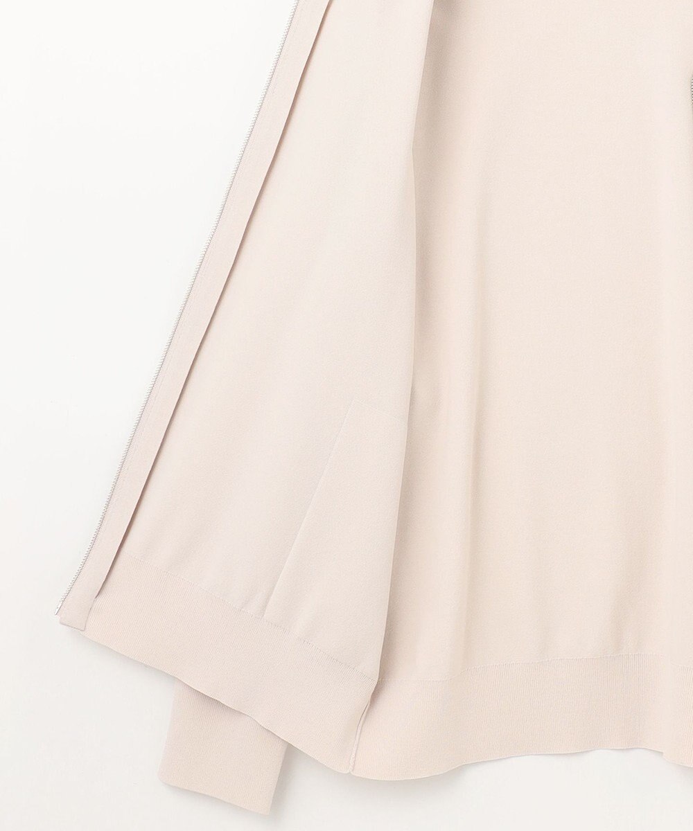 J.PRESS LADIES 【洗える】ニット ブルゾン 