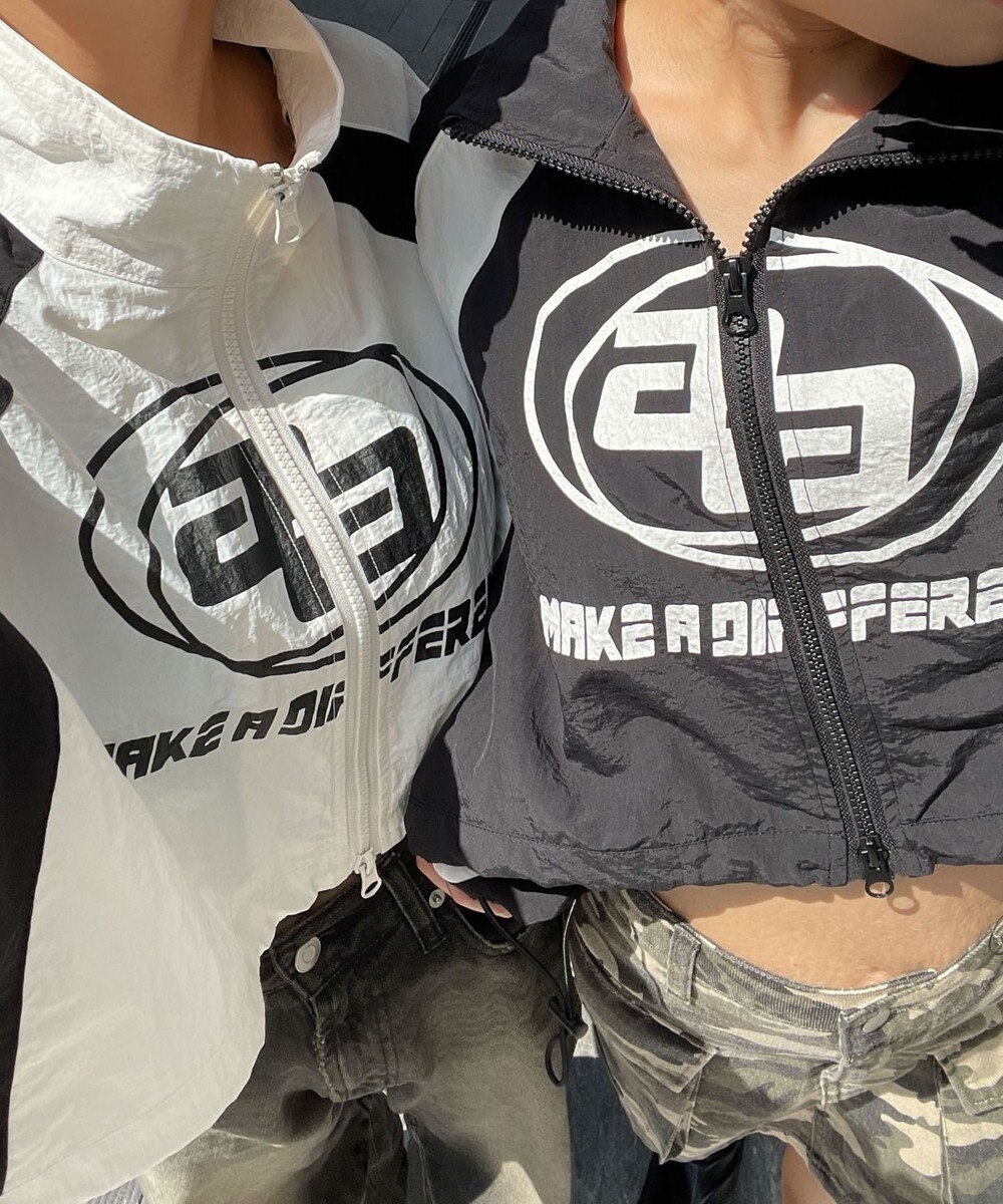 WEGO キリカエナイロンブルゾン 