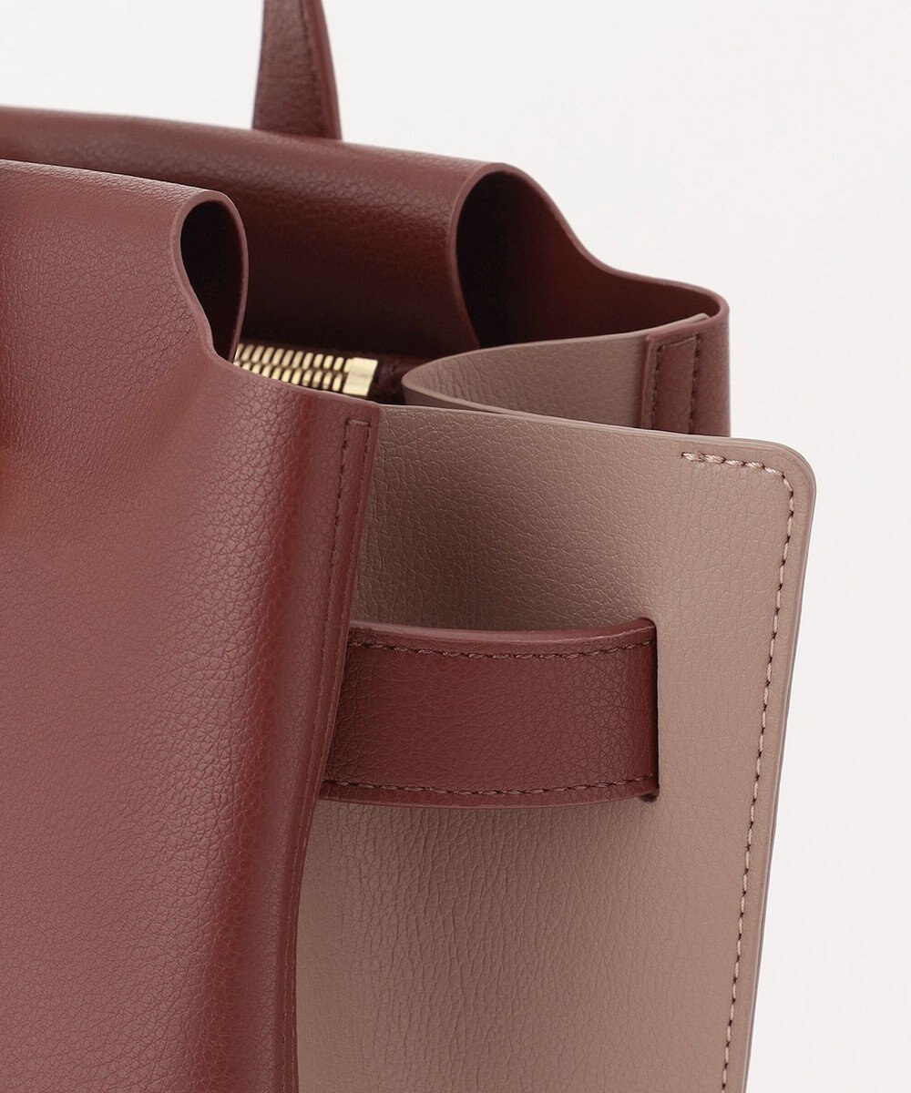 LA BAGAGERIE コンビカラーA4トートバッグ 