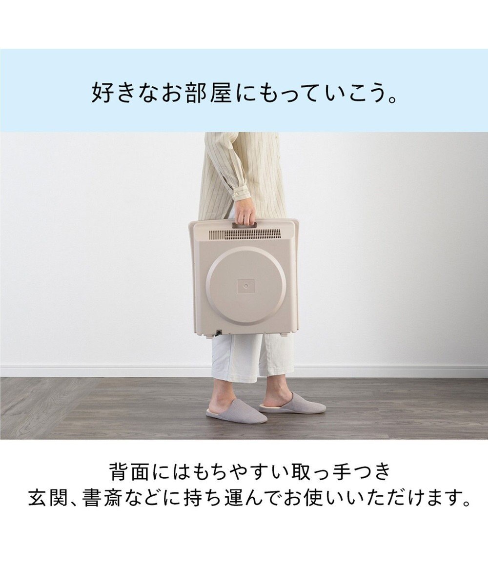 YAMATO テーブル＆キッチン 【TWINBIRD】HEPAフィルター空気清浄機  メタリックベージュ  AC-5943VO 