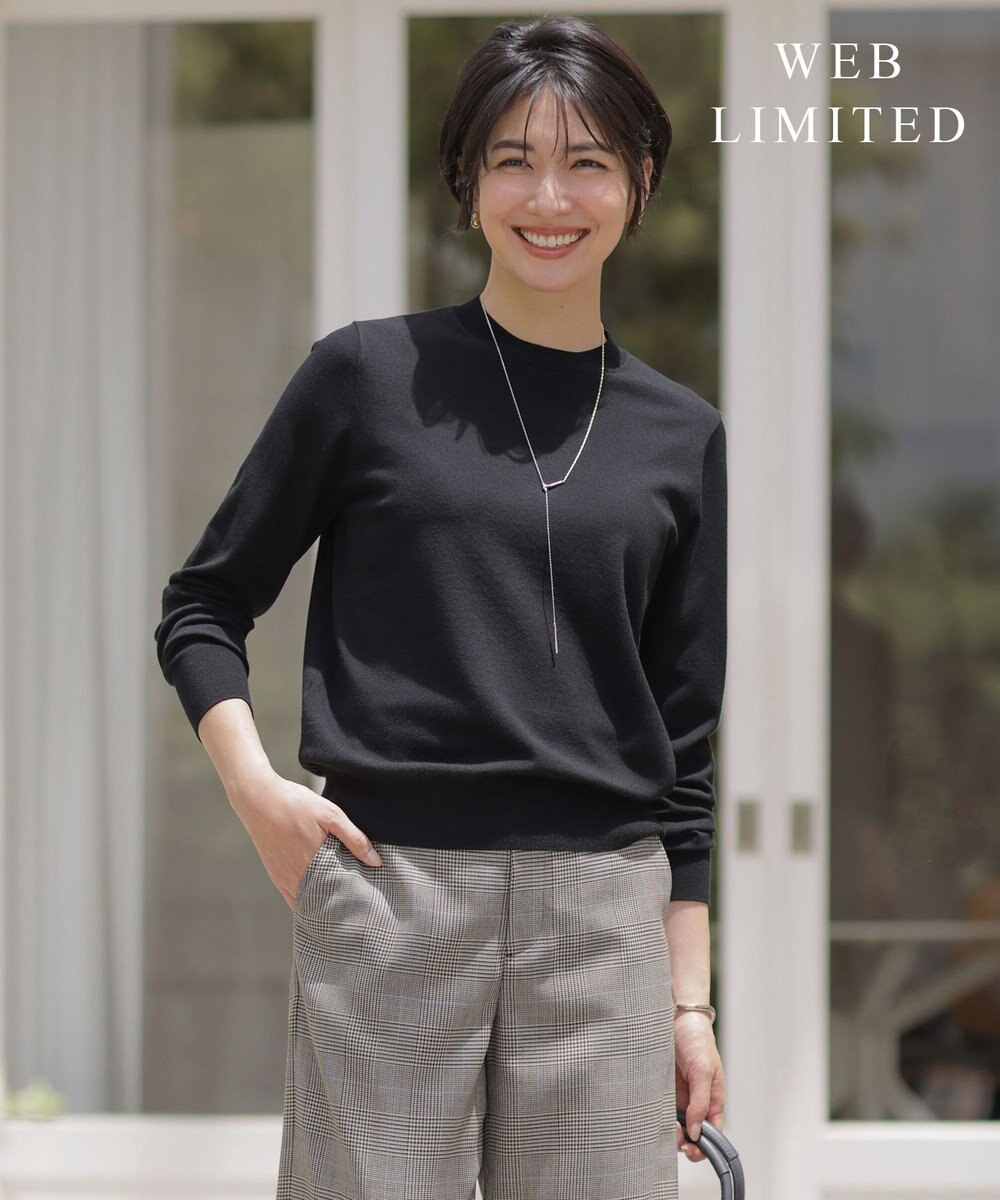 J.PRESS LADIES 【WEB限定】PRINCE クルーネック ニット 
