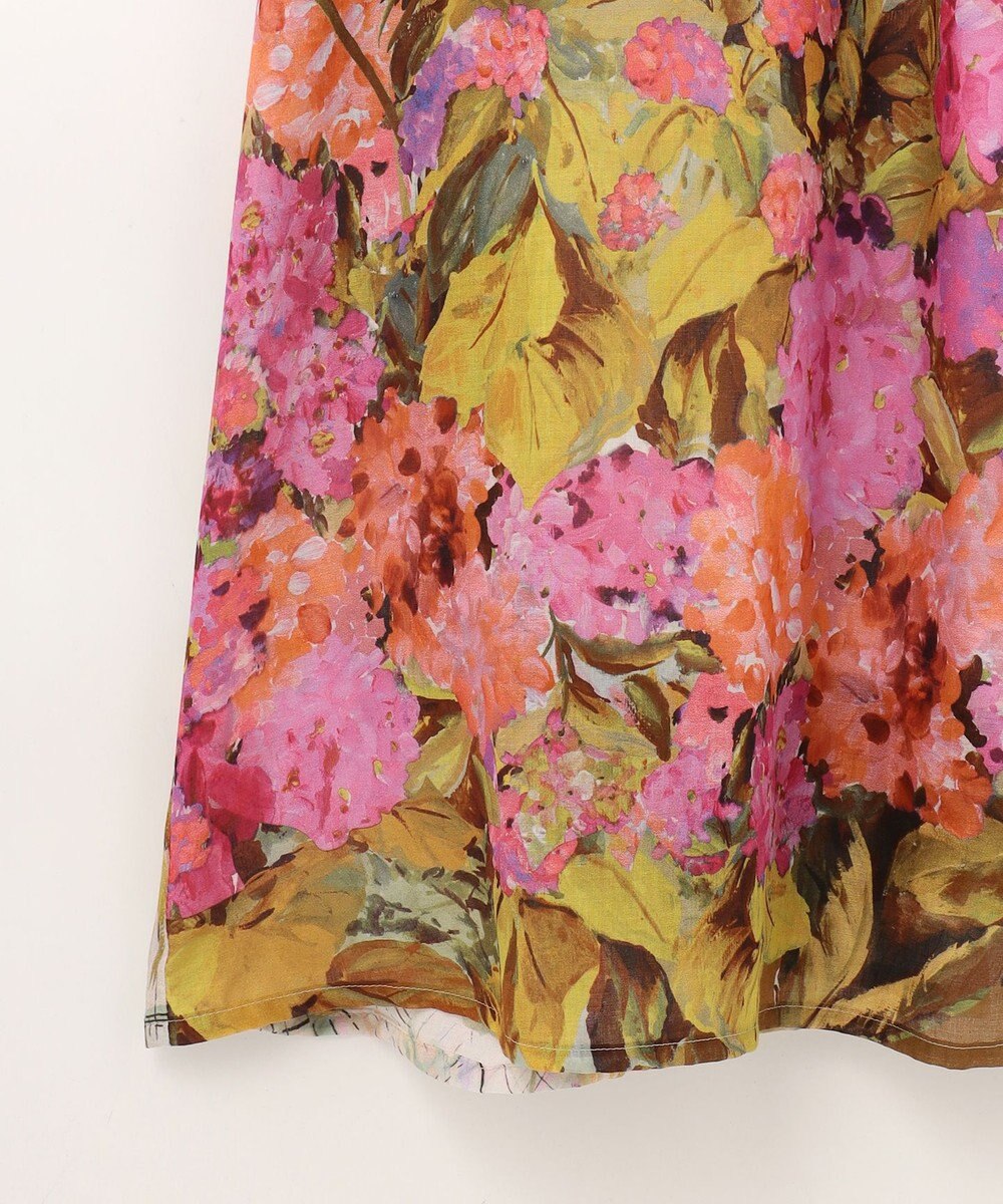 GRACE CONTINENTAL ジャルダンプリントマキシ 