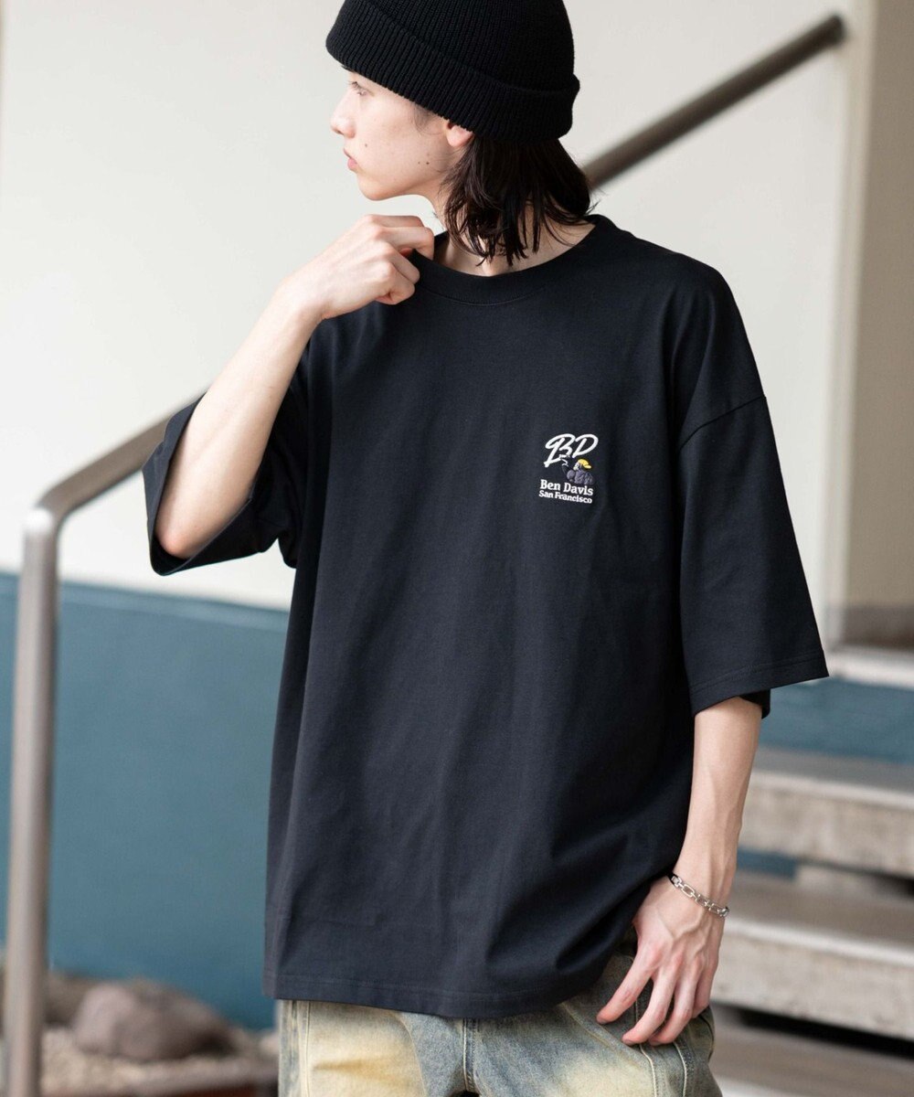 WEGO 【接触冷感/吸水速乾/ユニセックス着用ITEM/SMLサイズ展開】別注BENDAVISクールタッチワンポイントT（SS） 