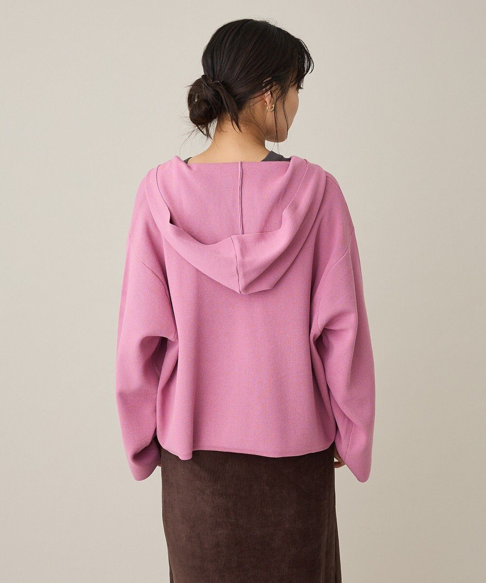 CRAFT STANDARD BOUTIQUE ハーフミラノニットフーディー＜ハンドウォッシャブル＞ 