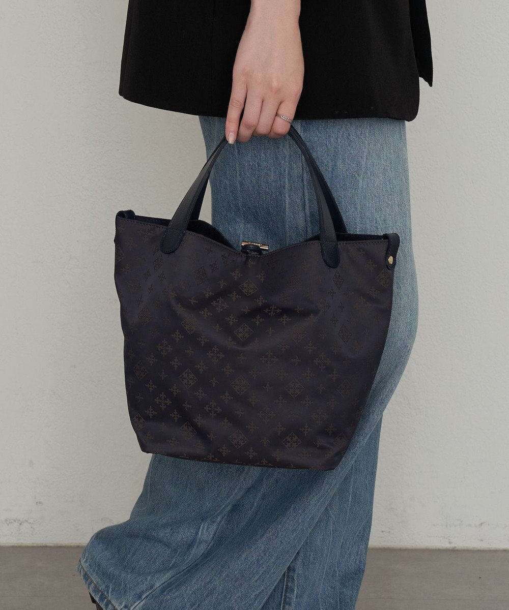 russet ナイロンジャガード2WAYミニトートバッグ(SF-260) 