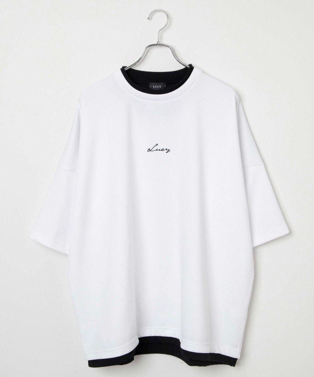 WEGO フクレジャガードフェイクレイヤードT（S） 