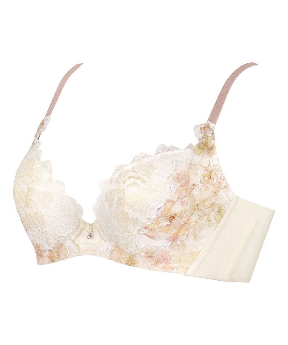 WACOAL 【ハグするブラ】 ブラジャー 体温を感知してカラダになじむ ハグシート 谷間メイク 脇高設計 ペアショーツあり ブラ レディース BRB488 /ワコール 