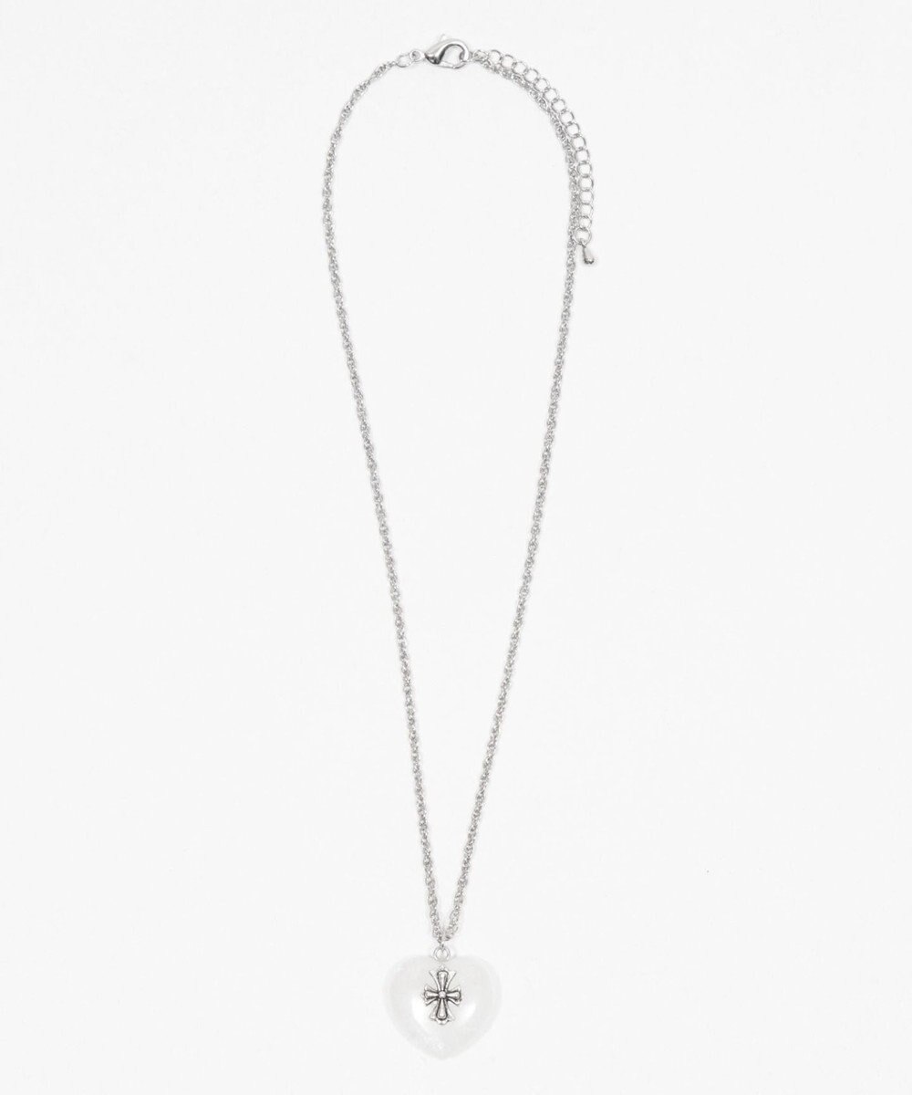 WEGO Lクロスハートネックレス 