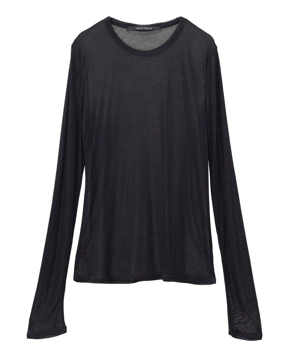 YECCA VECCA クルーネックシアーインナー 