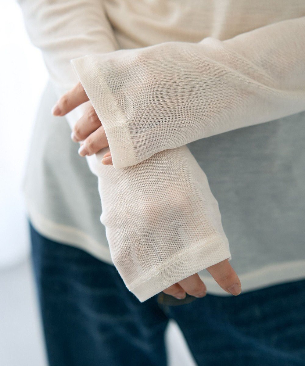 YECCA VECCA クルーネックシアーインナー 