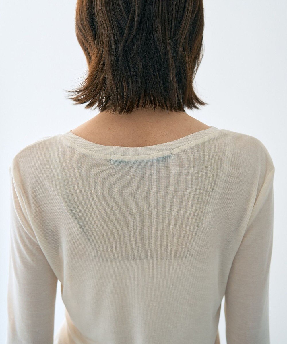 YECCA VECCA クルーネックシアーインナー 