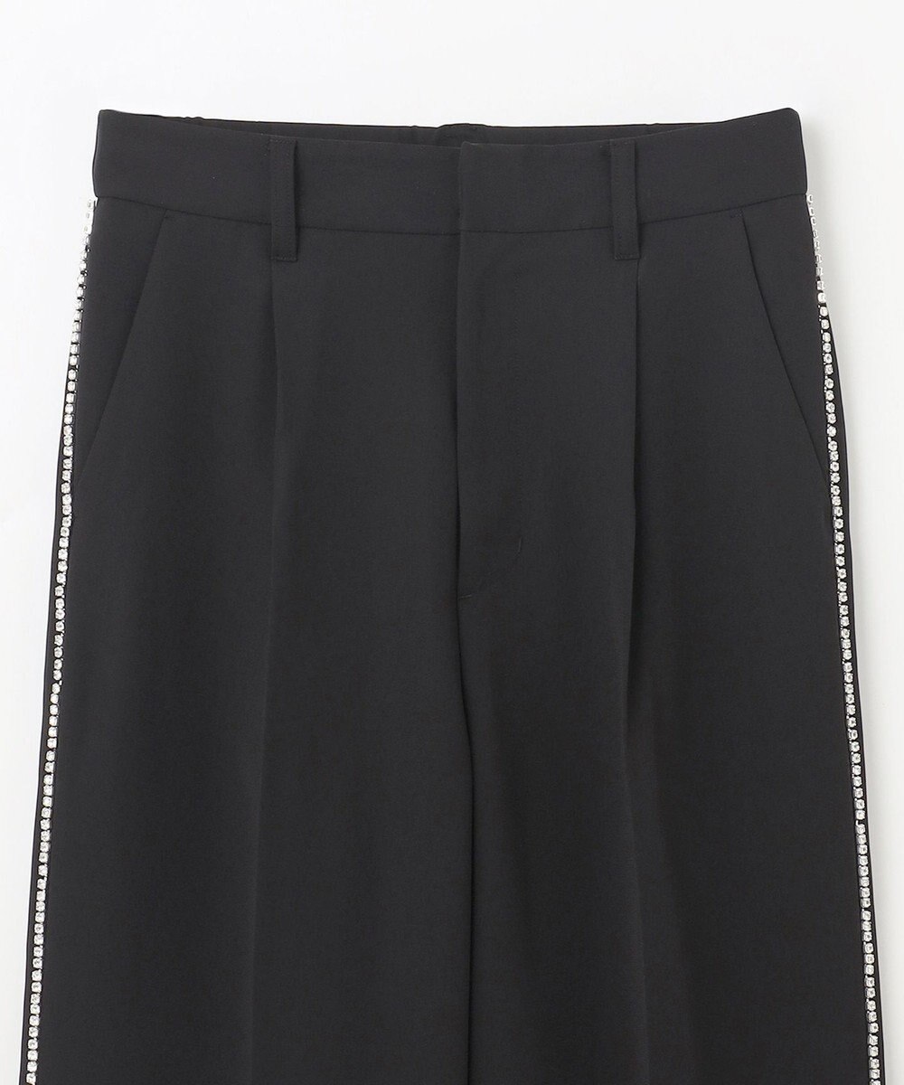 GRACE CONTINENTAL ラインストーンパンツ 