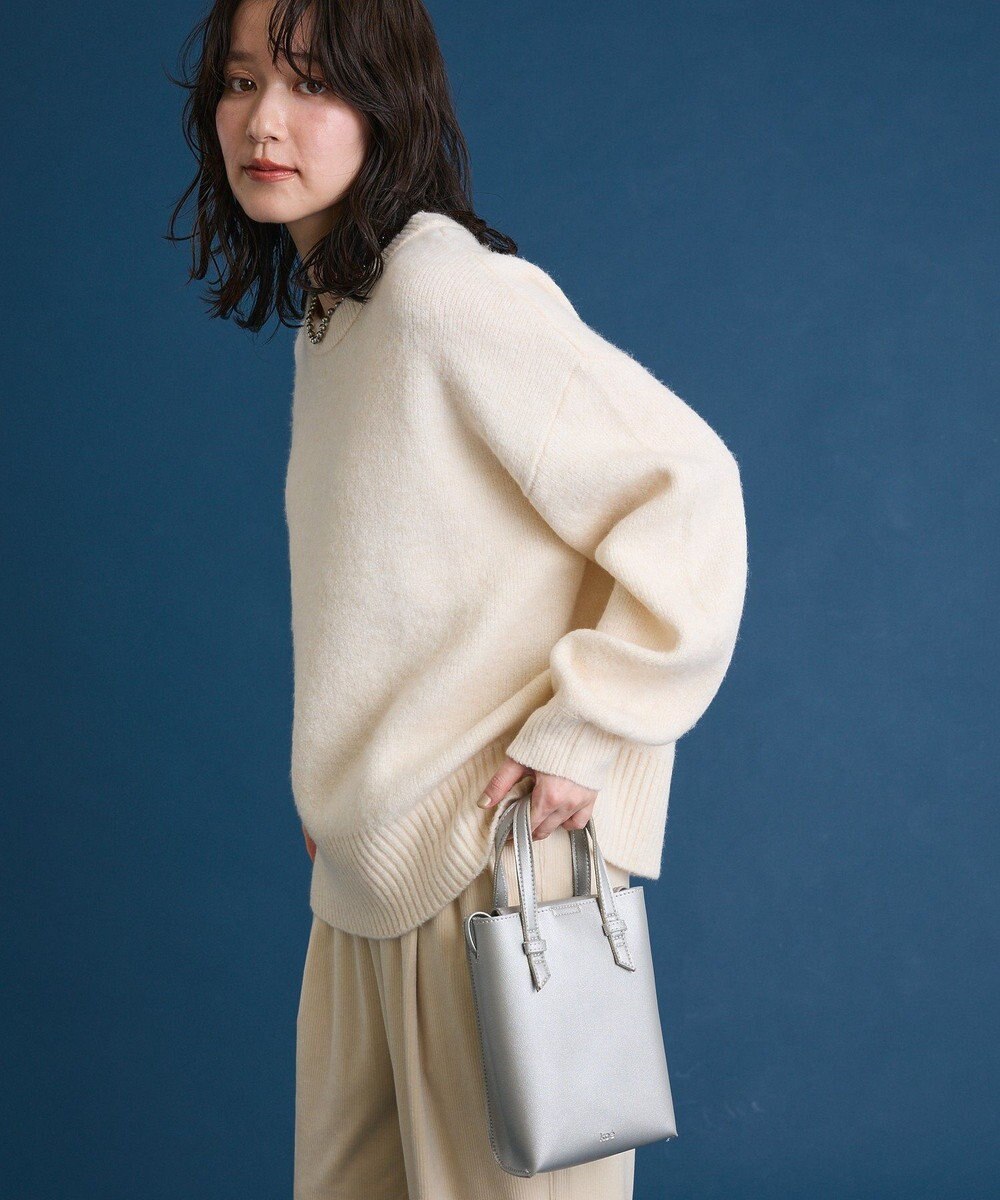 Green Parks ｆｕｗａっと袖パフニットプルオーバー 