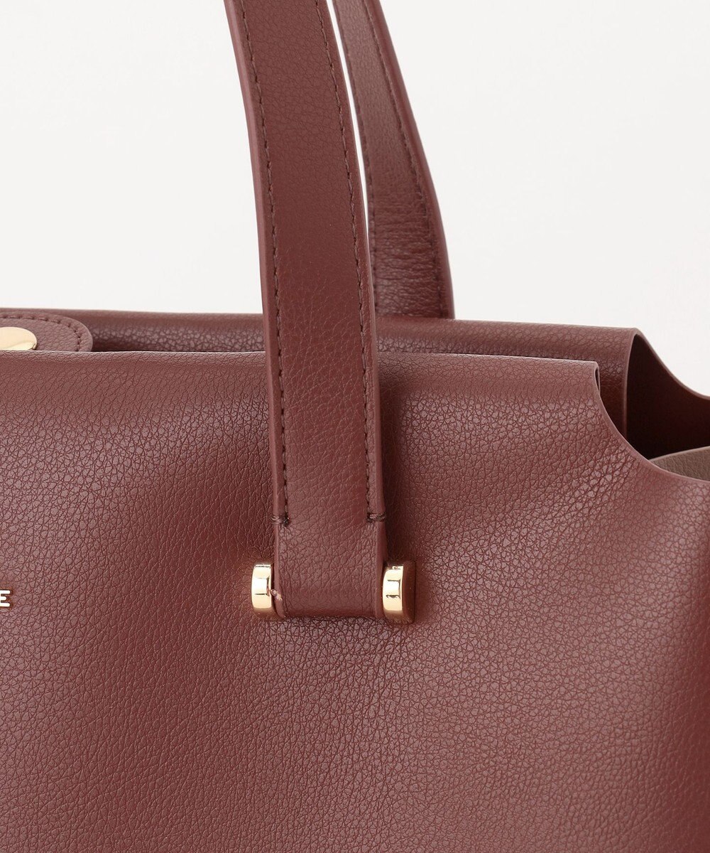 LA BAGAGERIE コンビカラーA4トートバッグ 