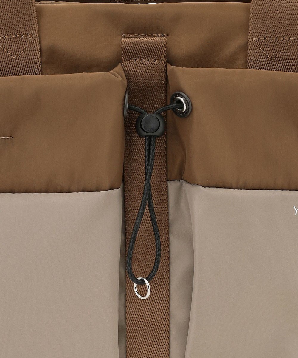 Y'SACCS ドローストリング コンビカラー2WAYトート 