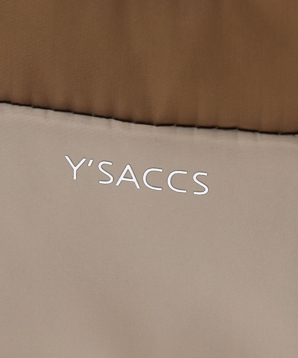 Y'SACCS ドローストリング コンビカラー2WAYトート 