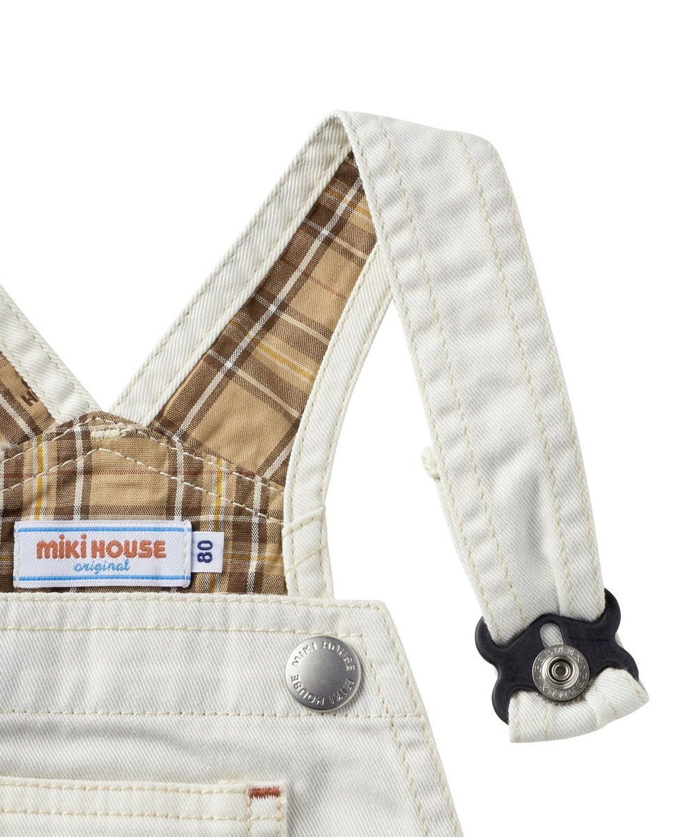 MIKI HOUSE HOT BISCUITS 【ミキハウス】【80-120cm】 ジャンパースカート 