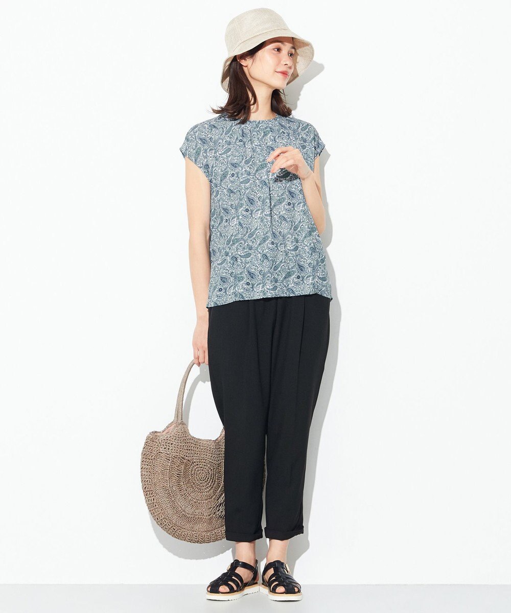 ANY 【接触冷感・UVケア】イージーケア美脚 パンツII 