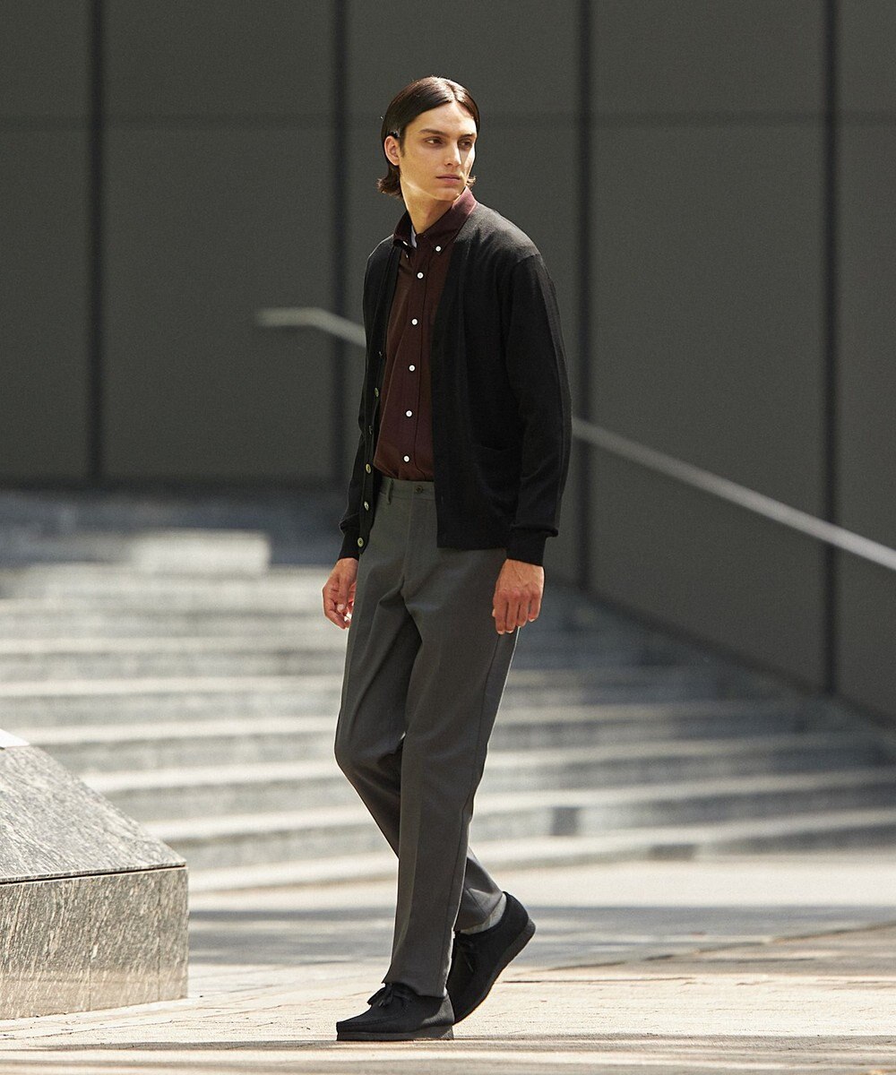 J.PRESS MEN オメガツイスト ハイゲージ ニットカーディガン 