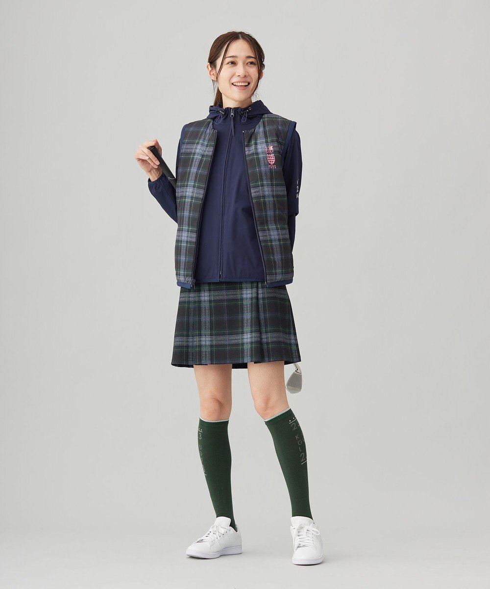 23区GOLF 【WOMEN】マルチウェイ ブルゾン＆リバーシブルベスト セットアイテム　気温の変化に対応 