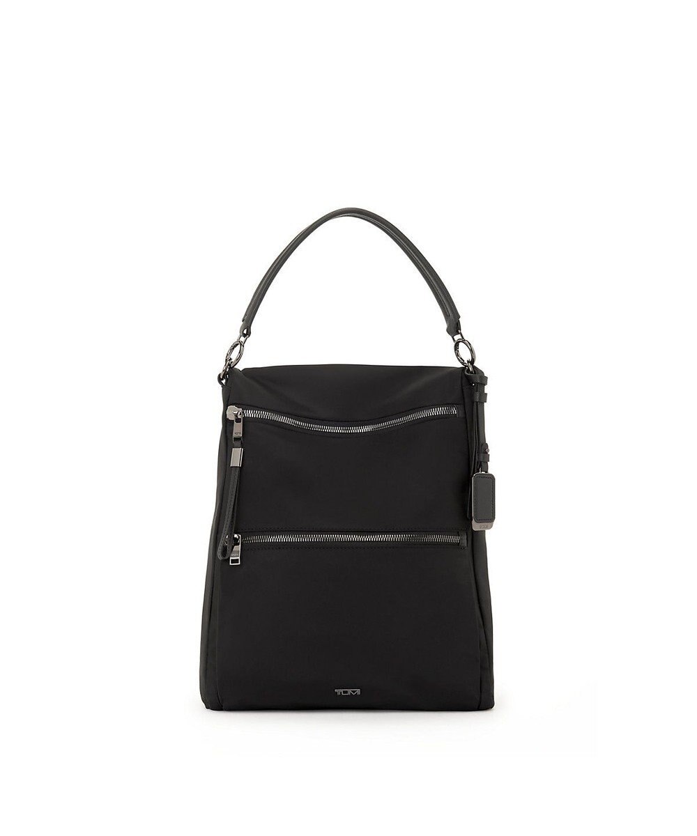 TUMI レディス  VOYAGEUR 「レイ」バックパック/トート BLACK/GUNMETAL