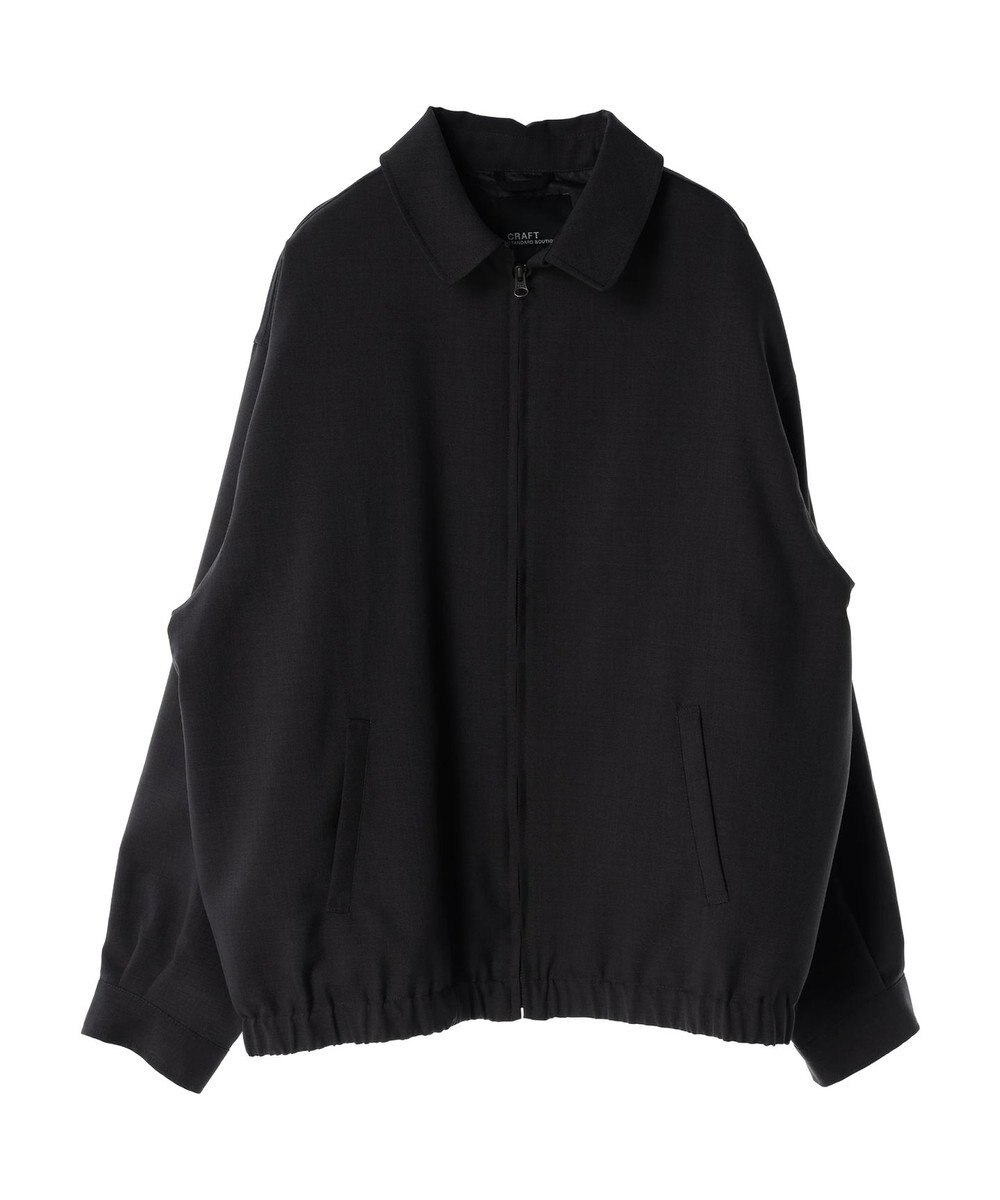 CRAFT STANDARD BOUTIQUE ポリエステルツイルスポーツジャケット 