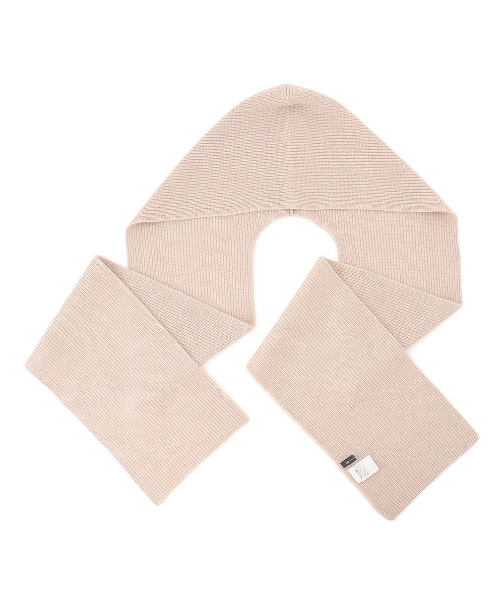 23区 【洗える】カシミヤブレンド フーディ ストール 