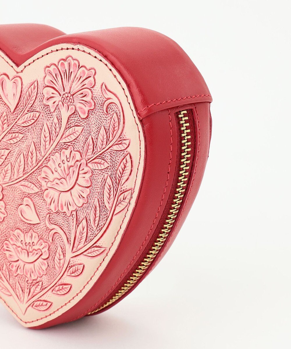 GRACE CONTINENTAL 【Valentine】Heart pouch 