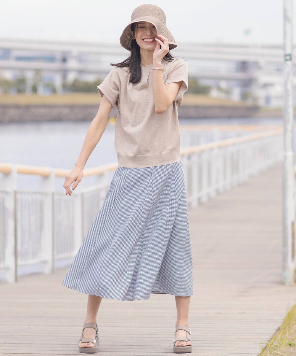 J.PRESS LADIES 【WEB限定・洗える・UV・畳める】BRAID ハット 