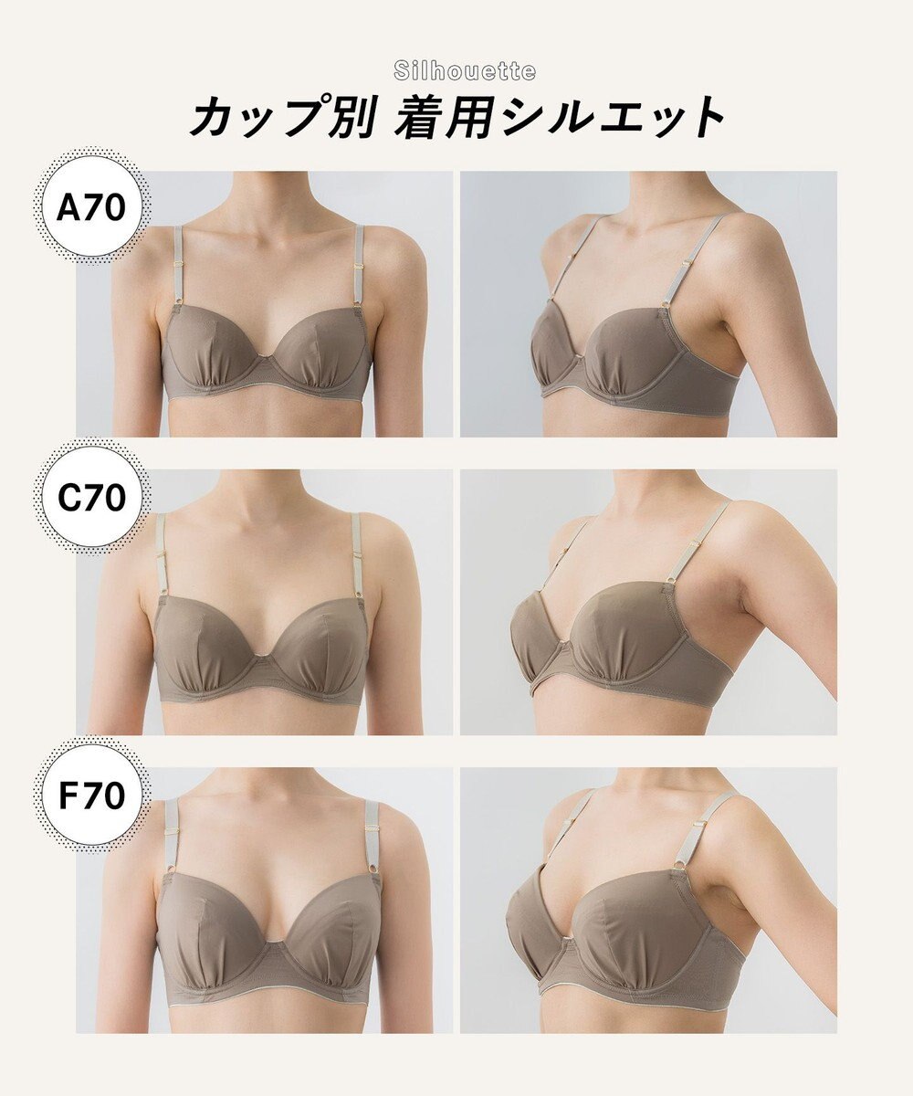 Wing 【ナチュラルアップブラ】 ふっくら自然なバストをメイク AA~Fカップ展開 KB3001 ウイング／ワコール 