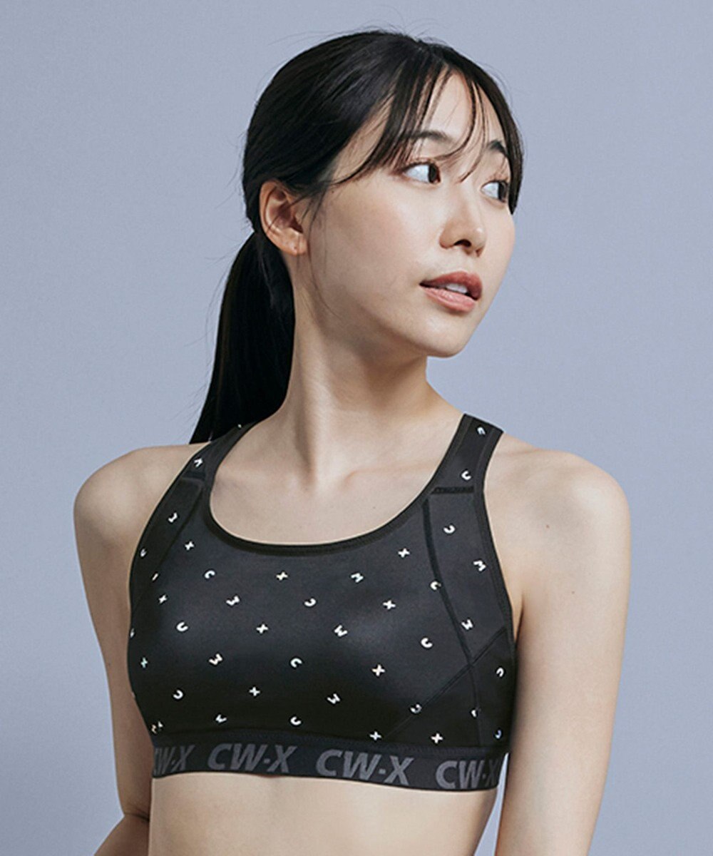 CW-X 【WOMEN】 スポーツブラ 5方向 吸汗速乾（前身頃） HTY128 /ワコール 