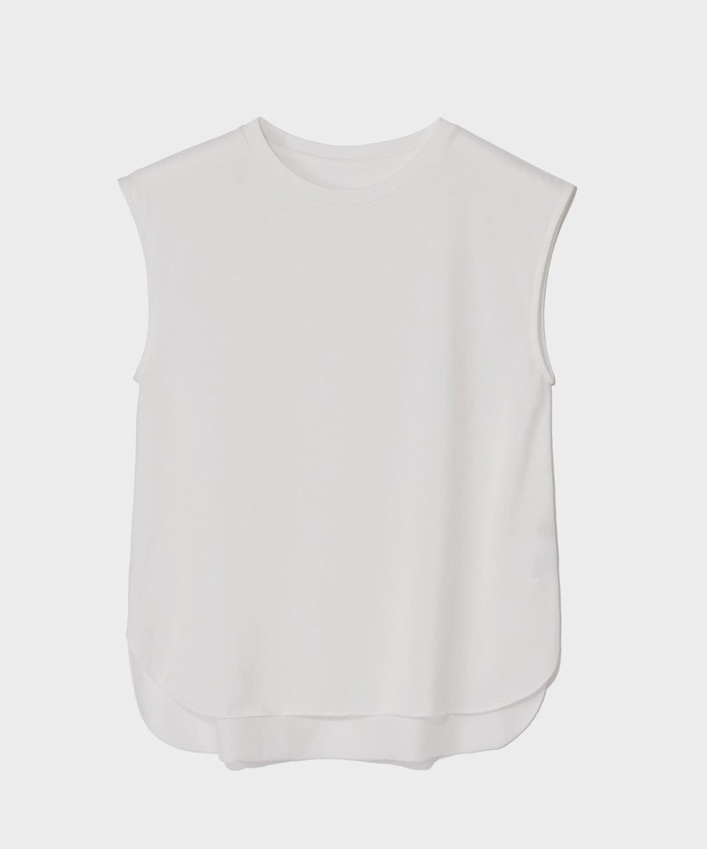 GRACE CONTINENTAL バックロゴ刺繍ノースリーブ 