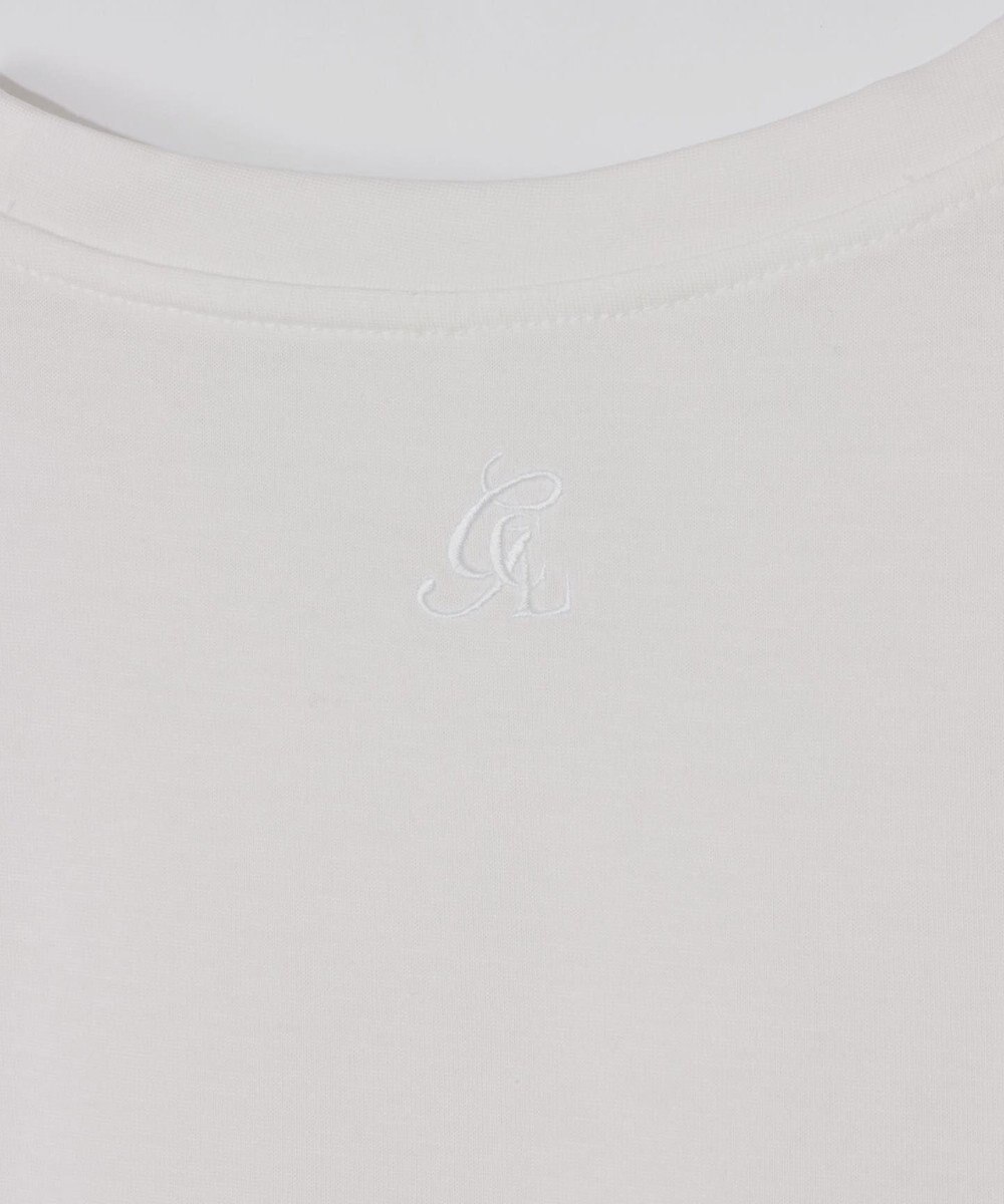 GRACE CONTINENTAL バックロゴ刺繍ノースリーブ 