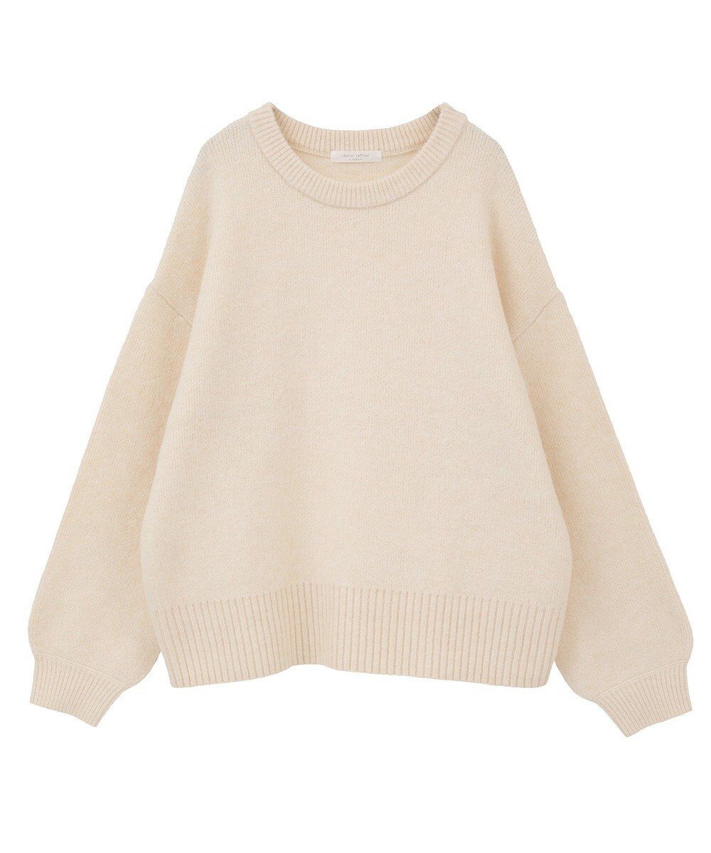 Green Parks ｆｕｗａっと袖パフニットプルオーバー 