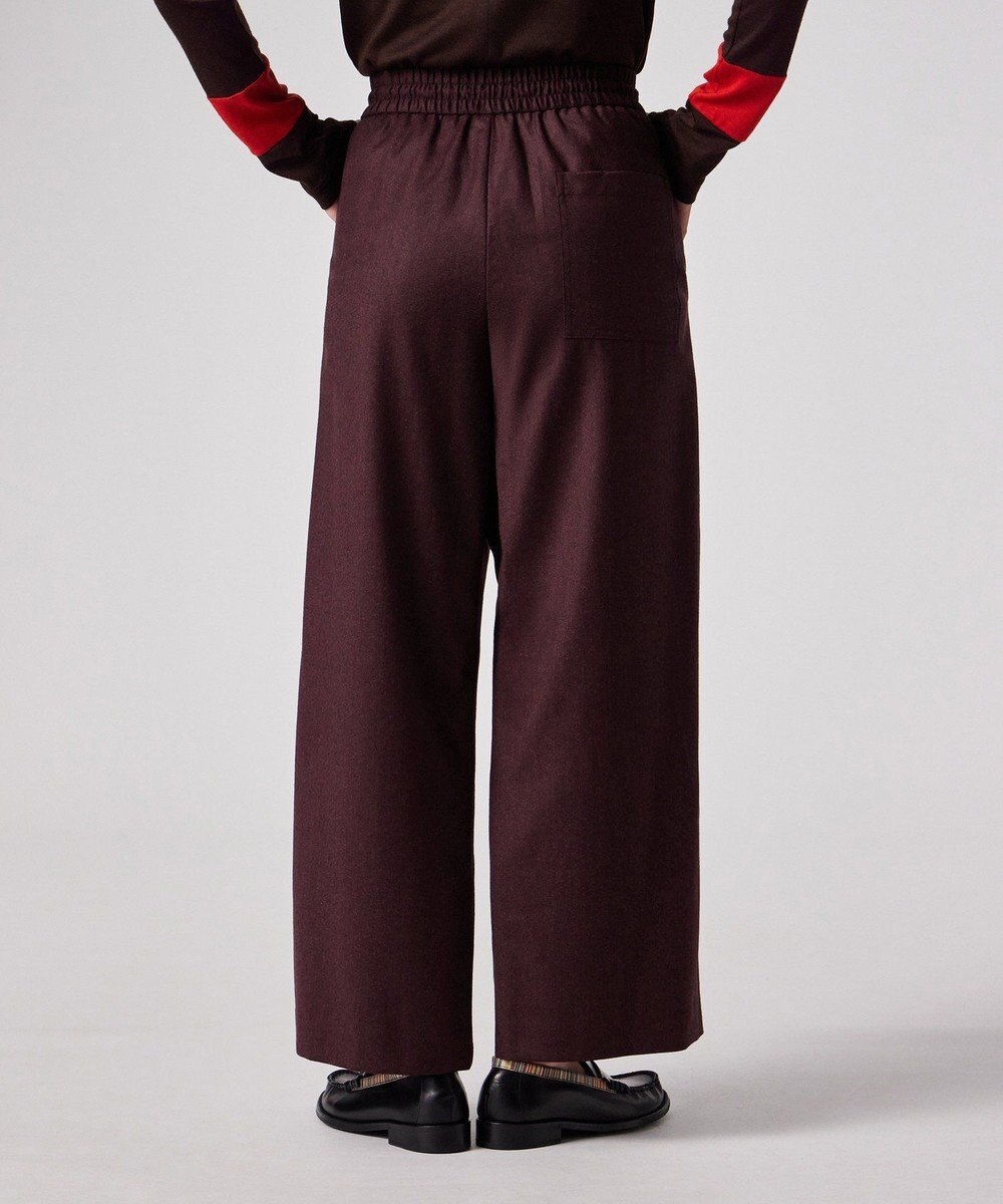 Paul Smith ウールフランネル ワイドパンツ 