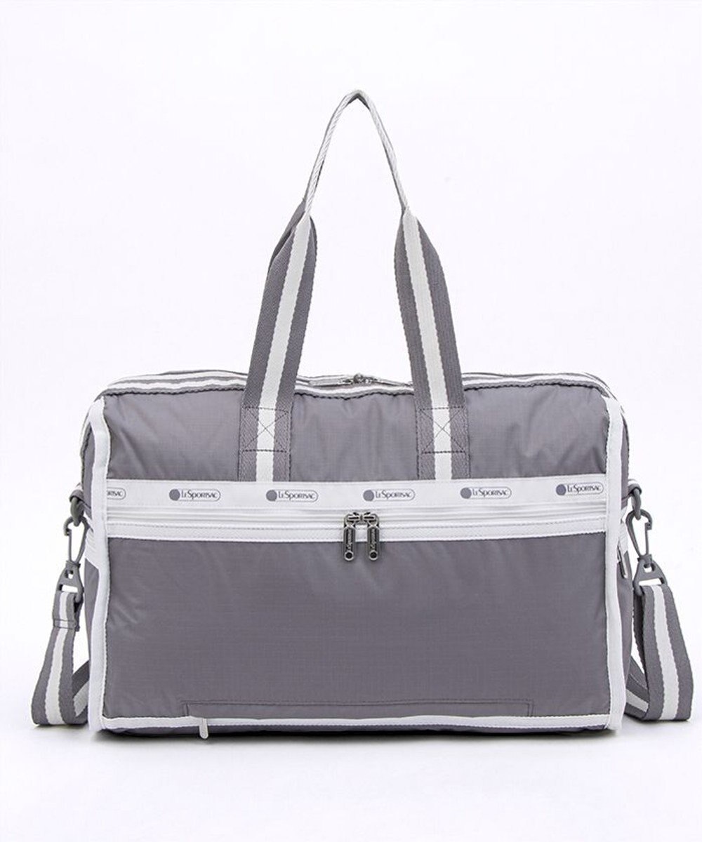 LeSportsac DELUXE MED WEEKENDER/スペクテイターピュアグレー 