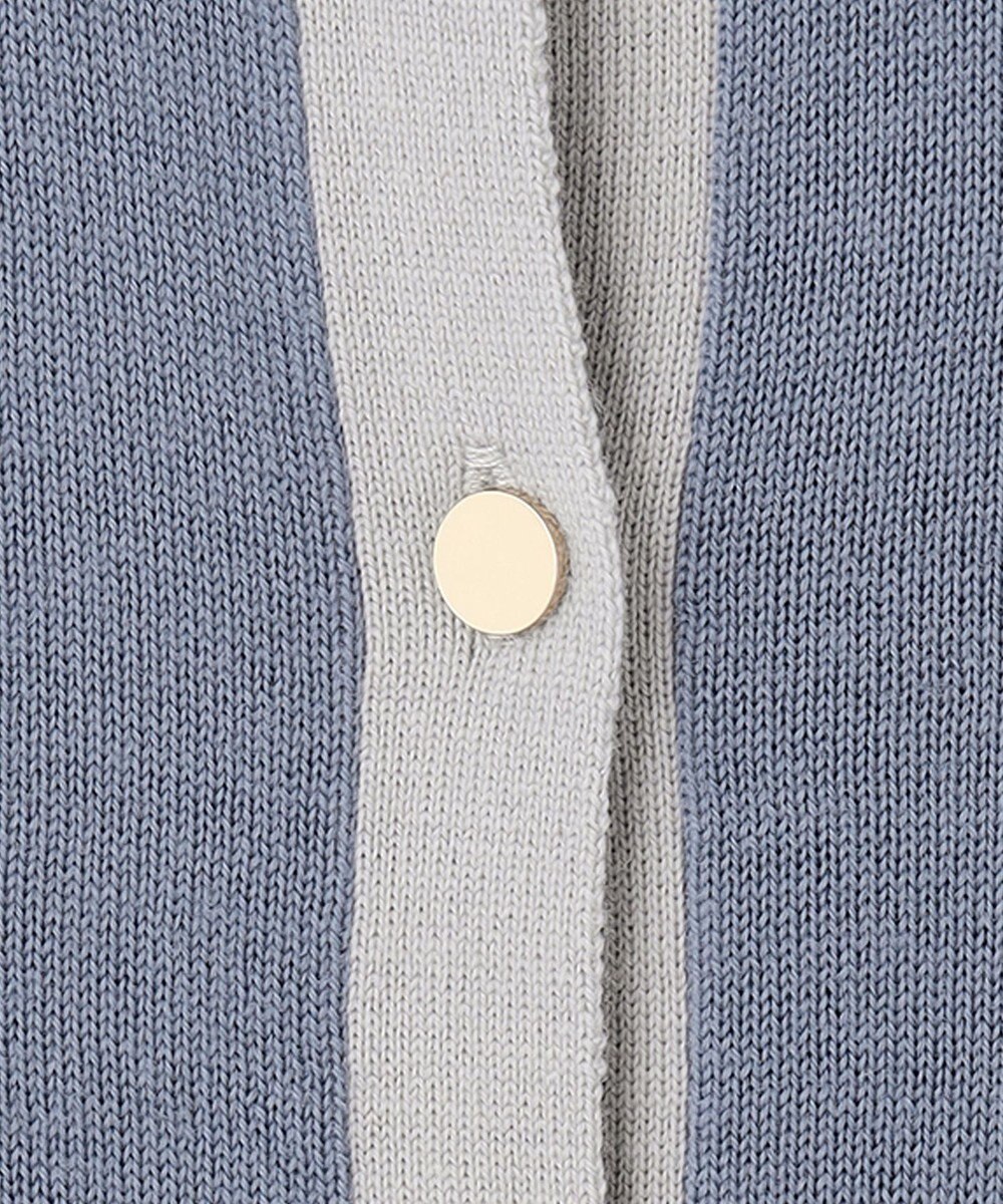 J.PRESS LADIES 【洗える】トリムツイン ニット 