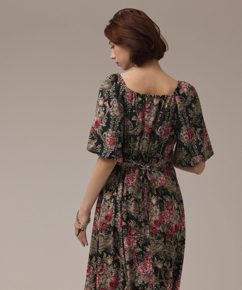 GRACE CONTINENTAL ヴィンテージフラワープリントワンピース 