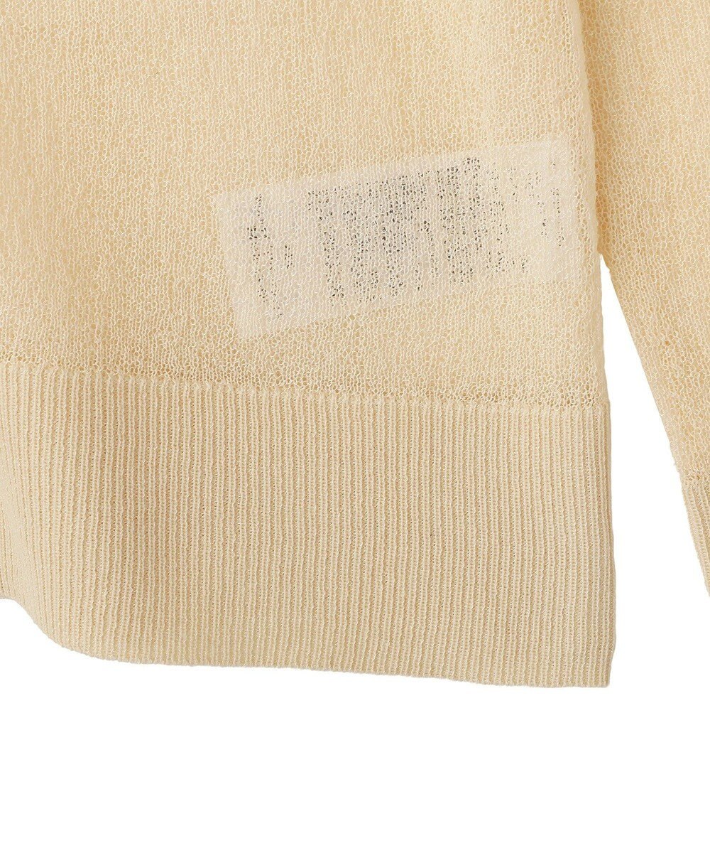 CRAFT STANDARD BOUTIQUE シアージョーゼットニットカーディガン 