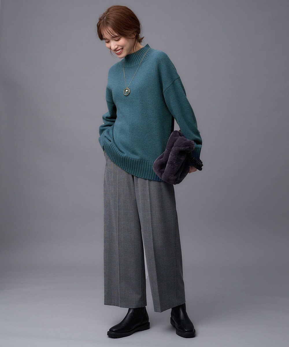 ANY 【6色展開】ラムウールハイネックニット 