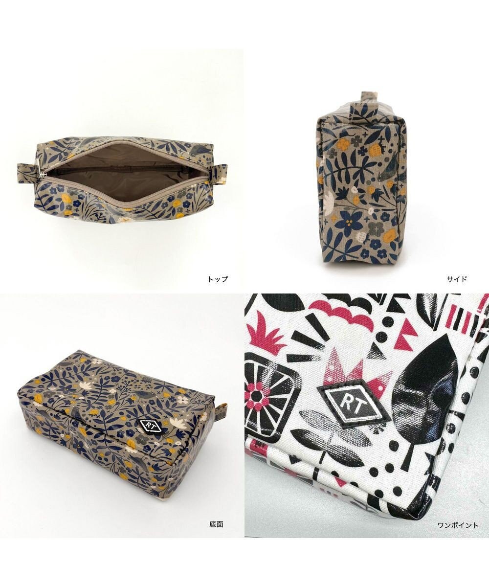 ROOTOTE 1311【ラミネート加工】EU.ウイズルー.ポーチ.クレール-D 