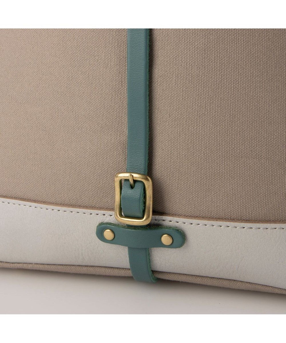 UNBILLION ペルケ perche / 姫路レザー×パラフィンキャンバス2wayトートS 