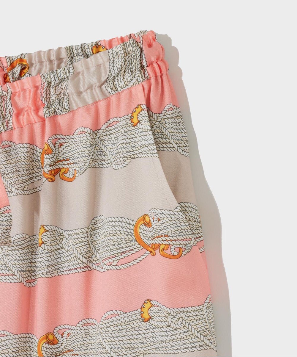 GRACE CONTINENTAL ロープボーダーパンツ 