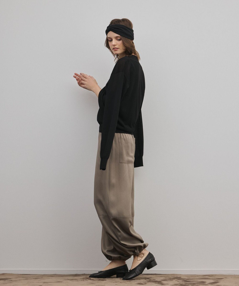 GRACE CONTINENTAL レイヤードニットトップ 