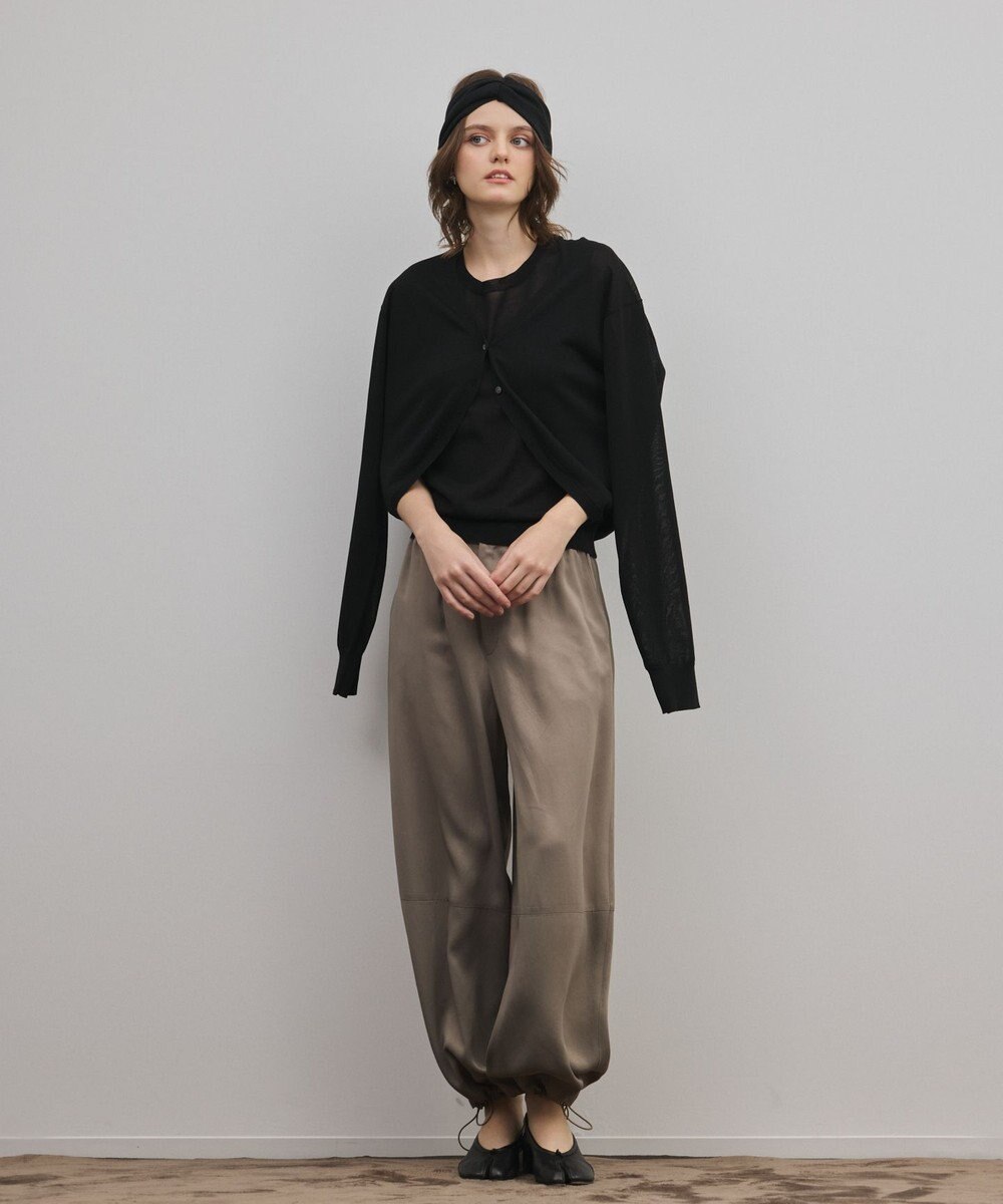 GRACE CONTINENTAL レイヤードニットトップ 