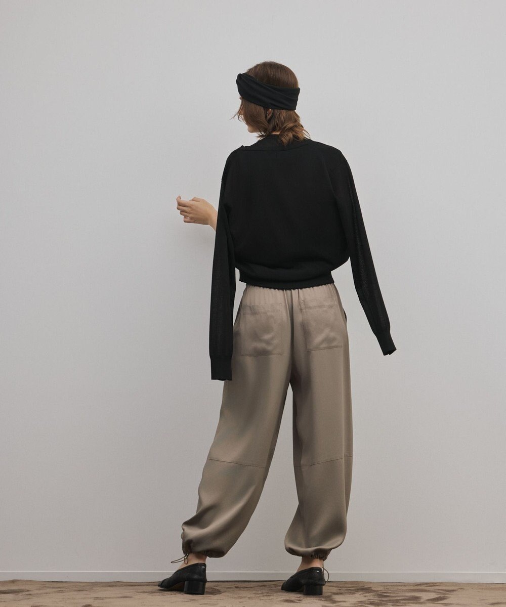 GRACE CONTINENTAL レイヤードニットトップ 