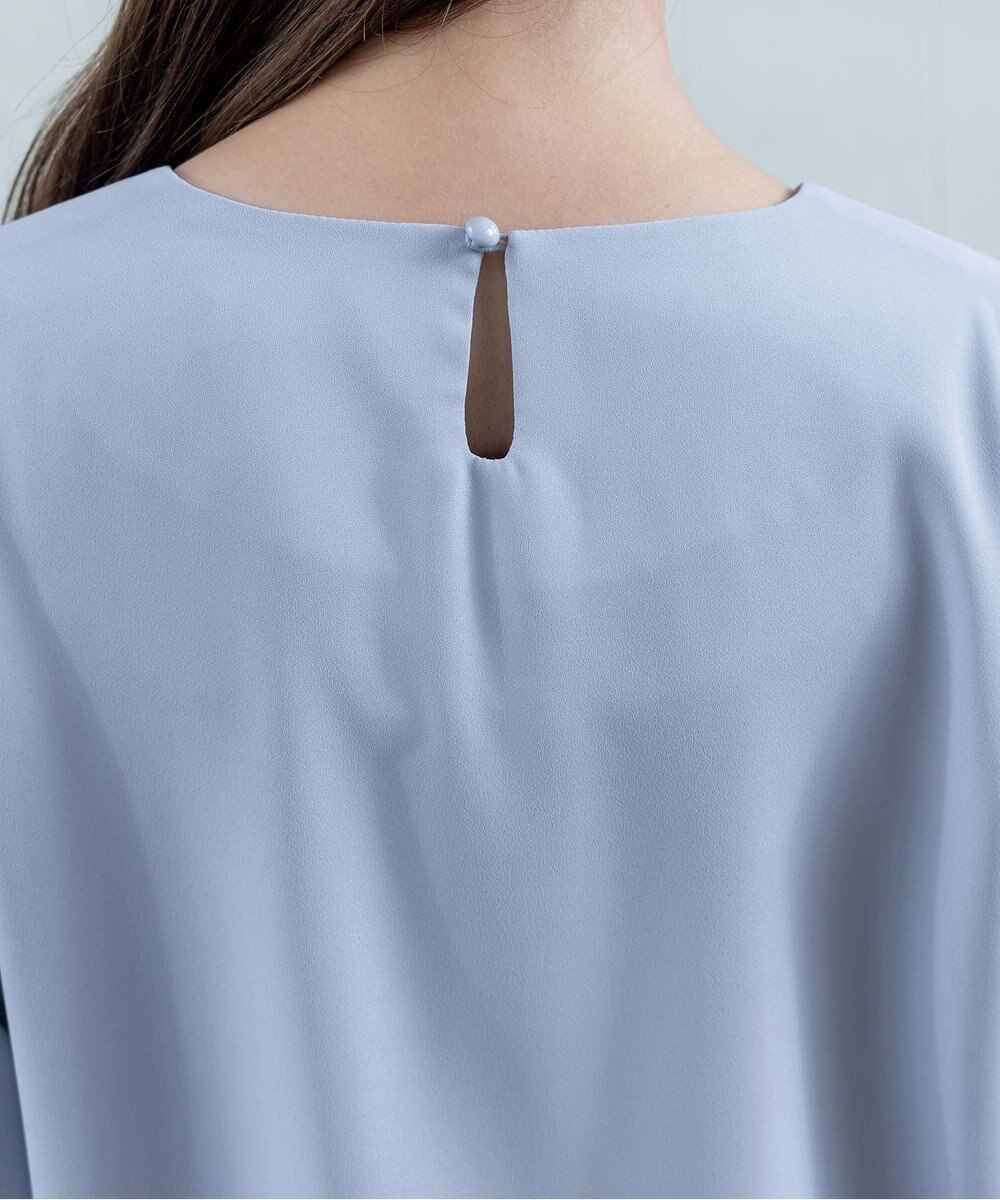 Tiaclasse 【新色追加・洗える】レースパフ袖ブラウス 